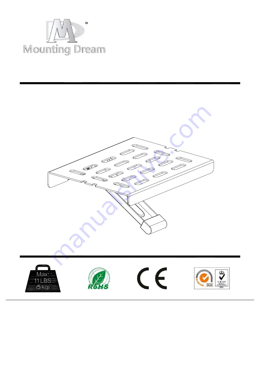 Mounting Dream MD5605 Installation Instructions Manual Download Page 1