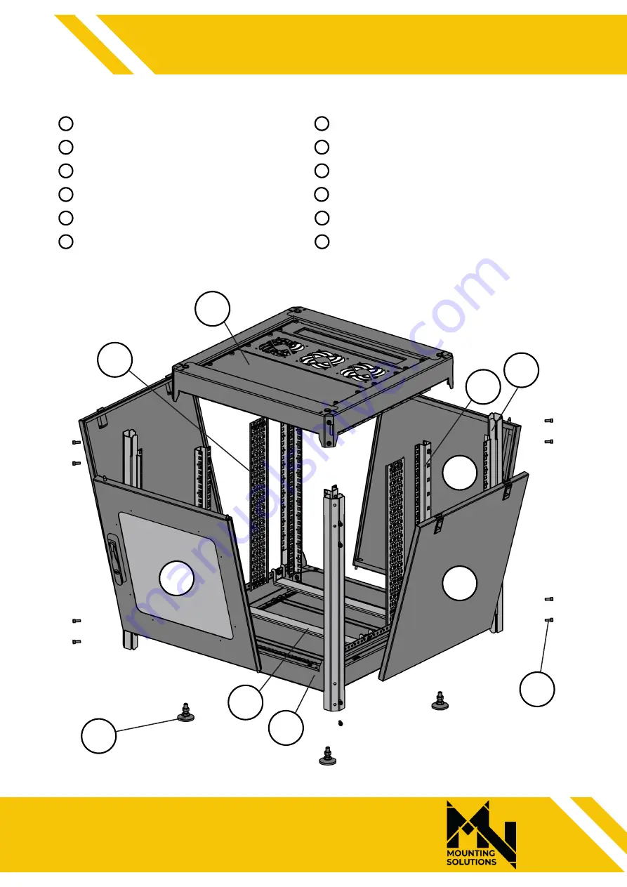 Mounting Solutions SRD-600/12U Assembly Manual Download Page 2