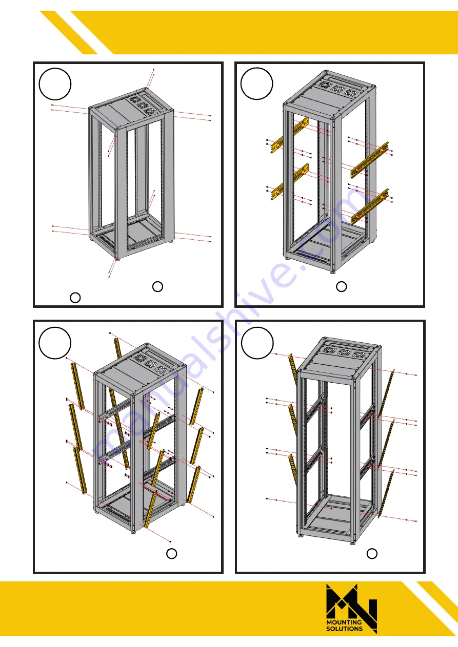 Mounting Solutions SRD-800 Series Assembly Manual Download Page 5