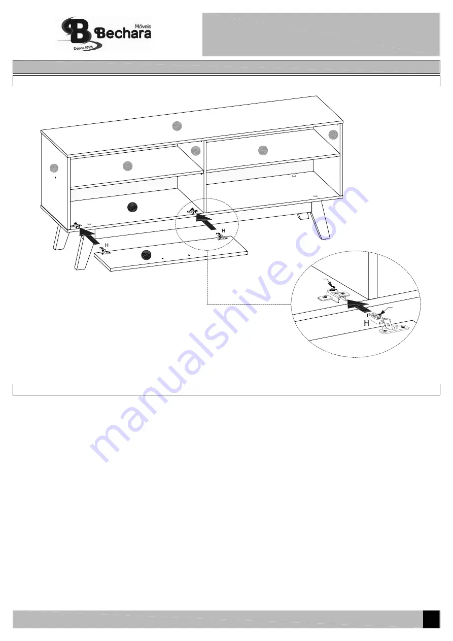 Moveis Bechara PALADIO 1.4 Product Manual And Assembly Instructions Download Page 6