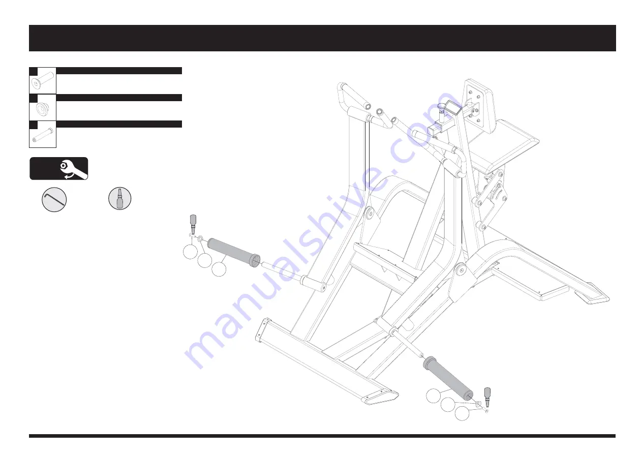 Movement BOLT PLATE LOADED REMADA LOW ROW Assembly Manual Download Page 14