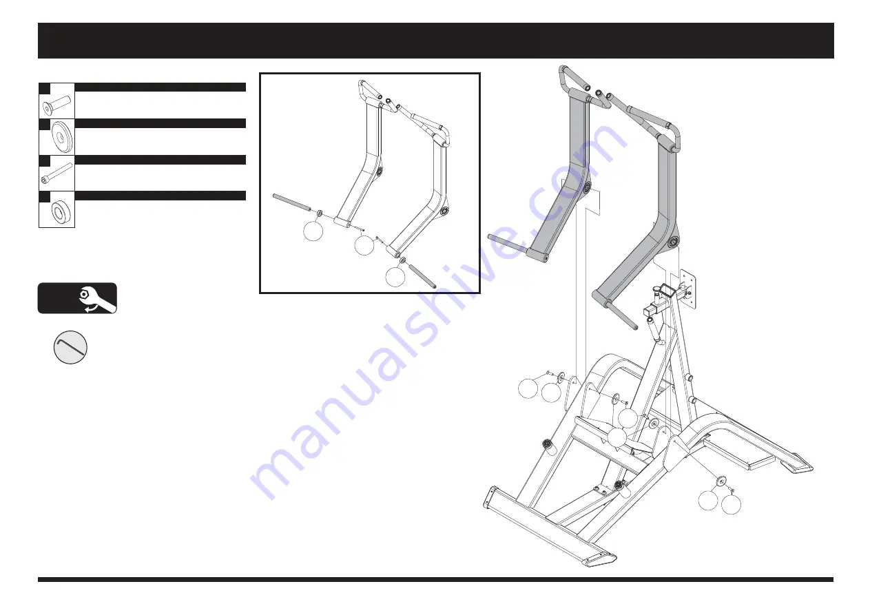 Movement BOLT PLATE LOADED REMADA LOW ROW Assembly Manual Download Page 51