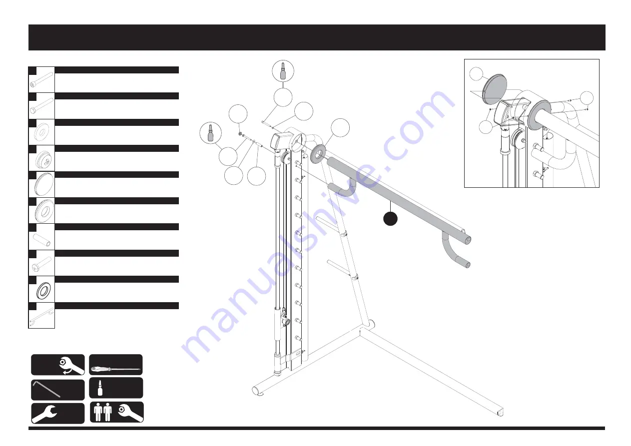 Movement BOLT PLATE LOADED SMITH MACHINE Скачать руководство пользователя страница 13