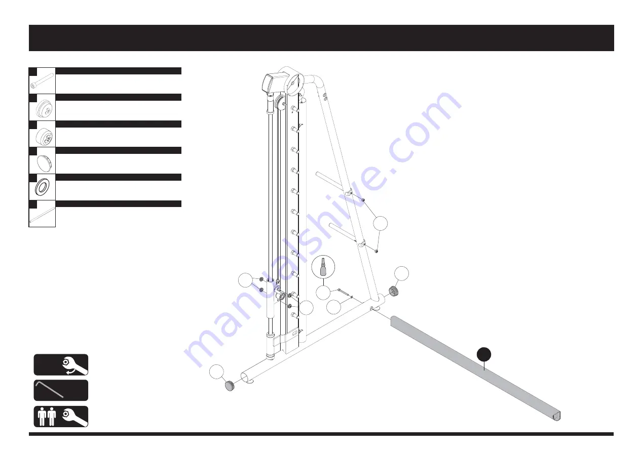 Movement BOLT PLATE LOADED SMITH MACHINE Скачать руководство пользователя страница 37