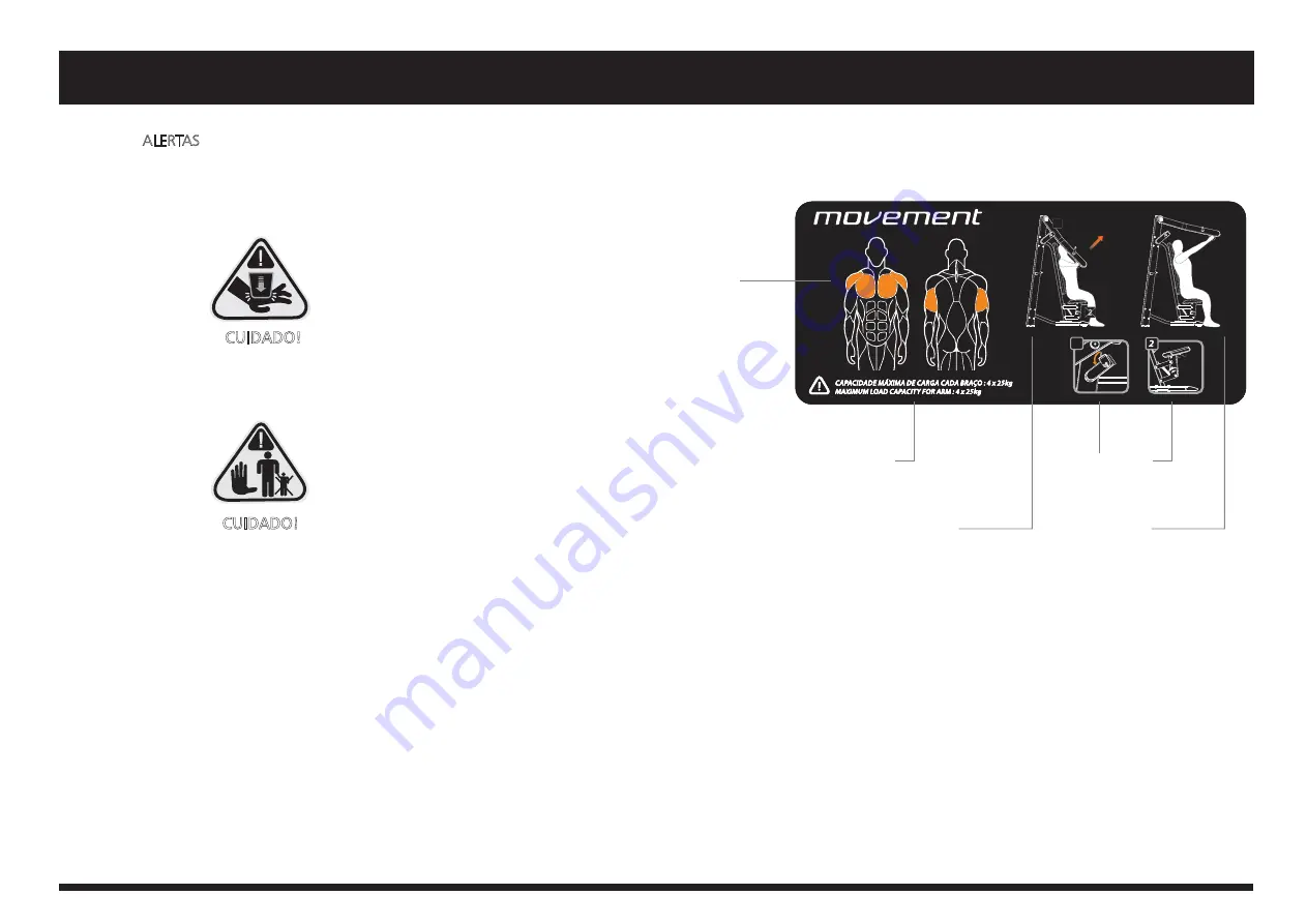 Movement BOLT PLATE LOADED Manual Download Page 4