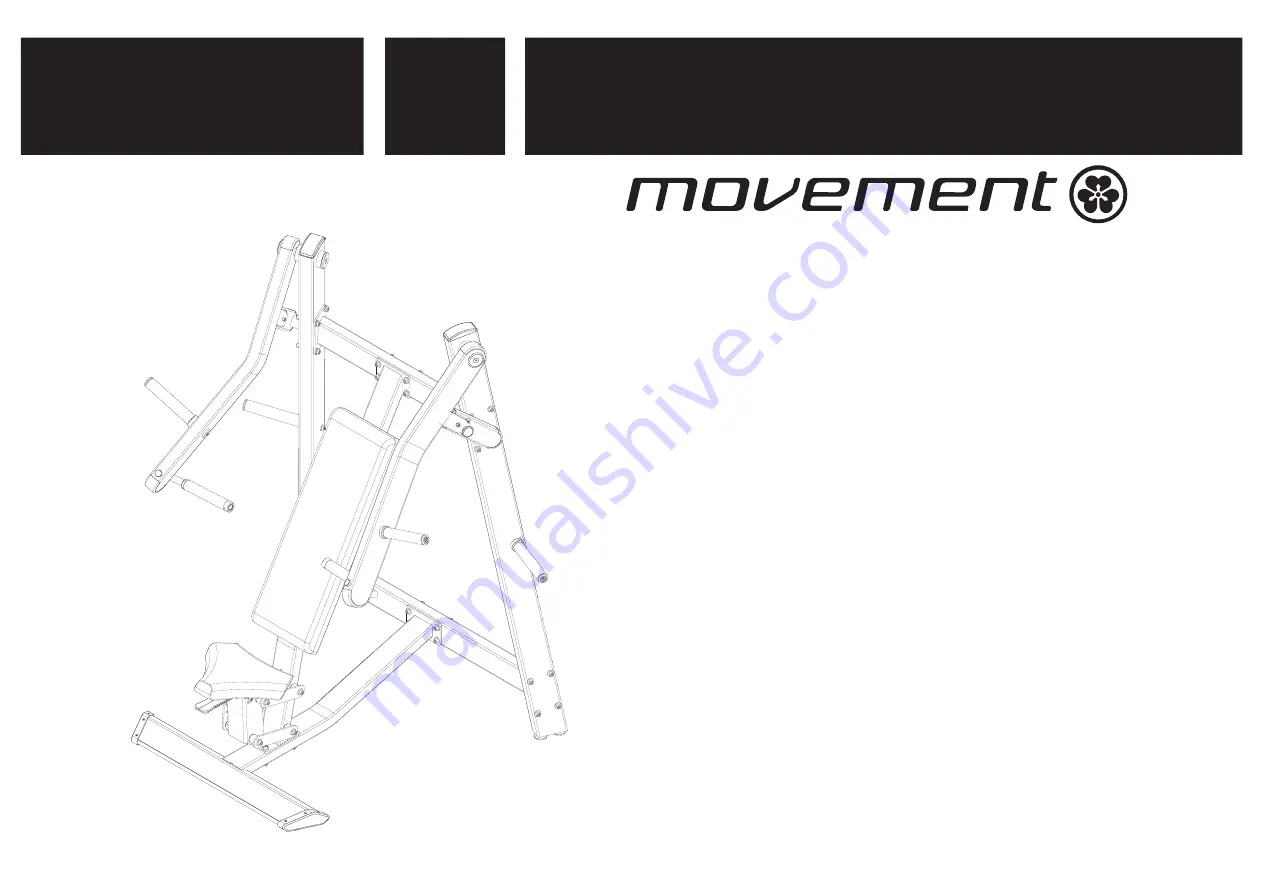 Movement BOLT PLATE LOADED Скачать руководство пользователя страница 23