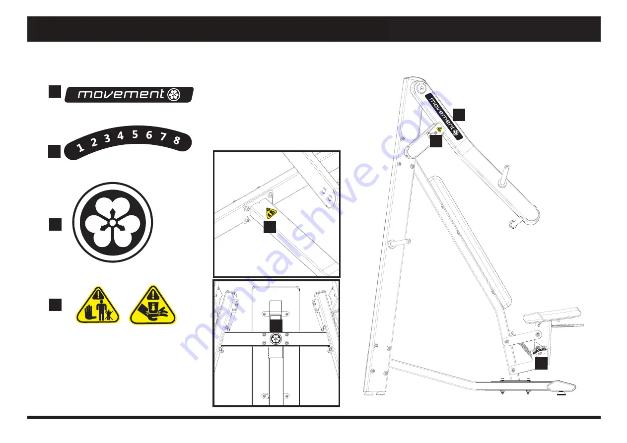 Movement BOLT PLATE LOADED Manual Download Page 63