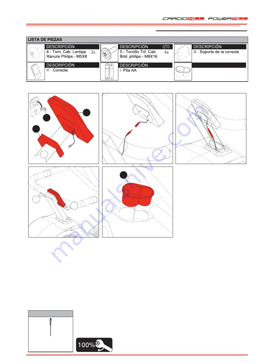 Movement CardioHill Instruction Manual Download Page 139