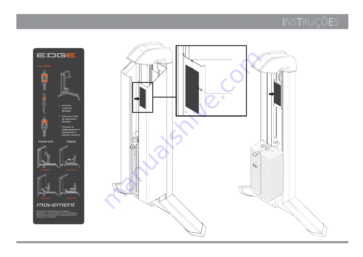 Movement EDGE BAIXA Assembly Manual Download Page 7