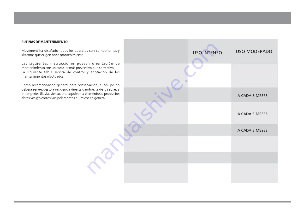 Movement EDGE BAIXA Assembly Manual Download Page 80