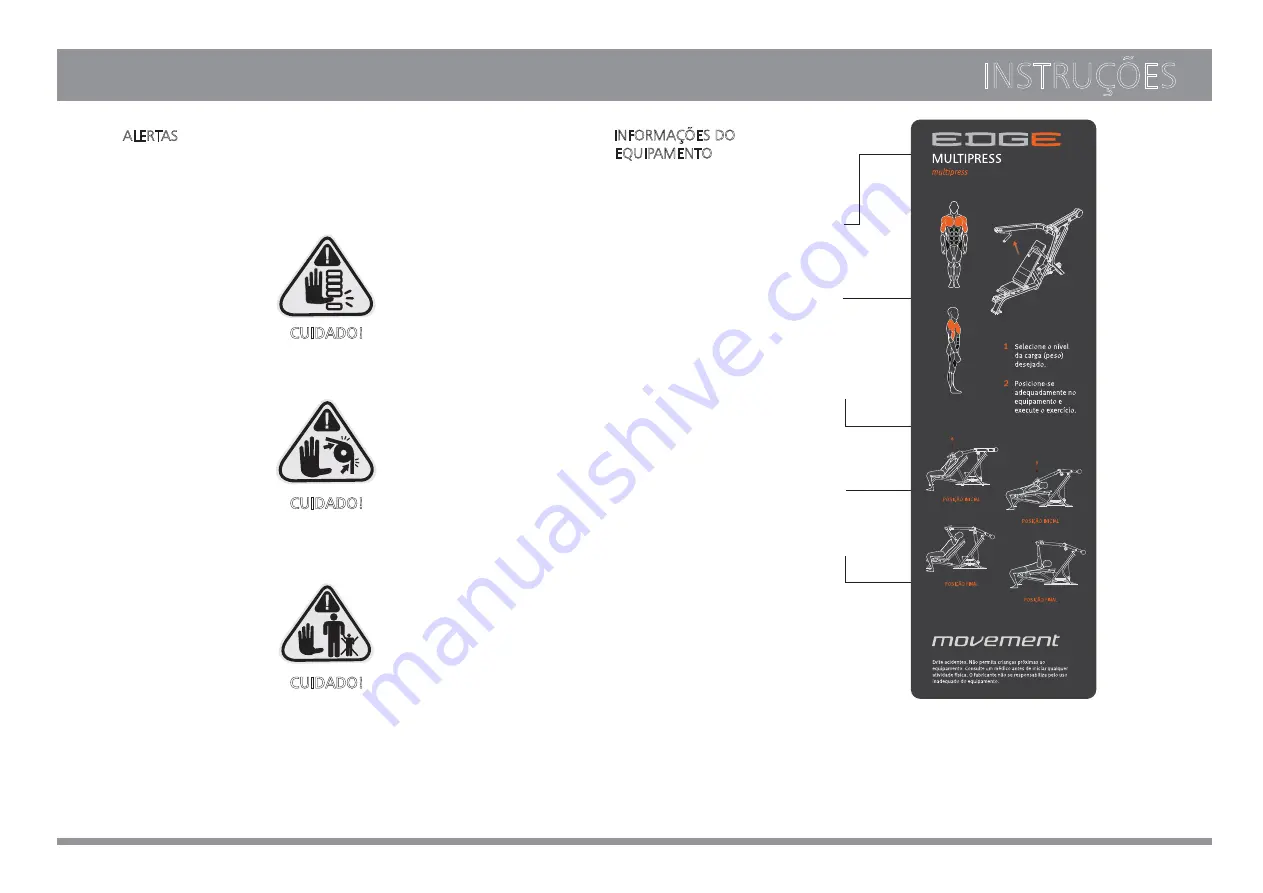 Movement EDGE MULTIPRESS Скачать руководство пользователя страница 6