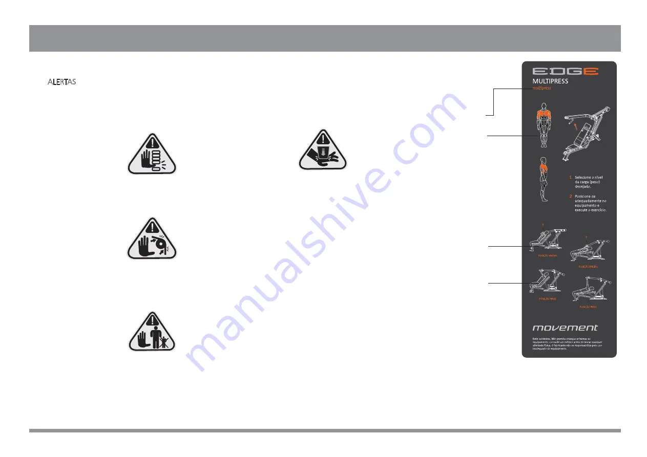 Movement EDGE MULTIPRESS Assembling Manual Download Page 100