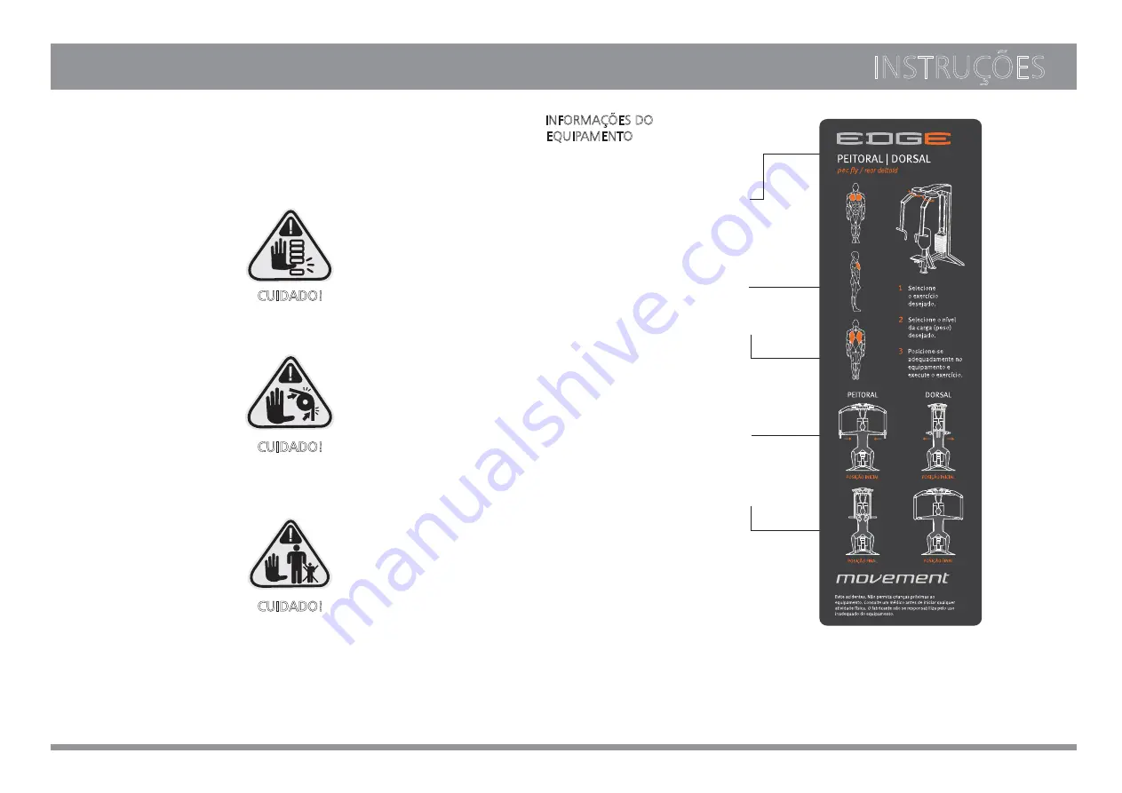 Movement EDGE PEC FLY Assembly Manual Download Page 6