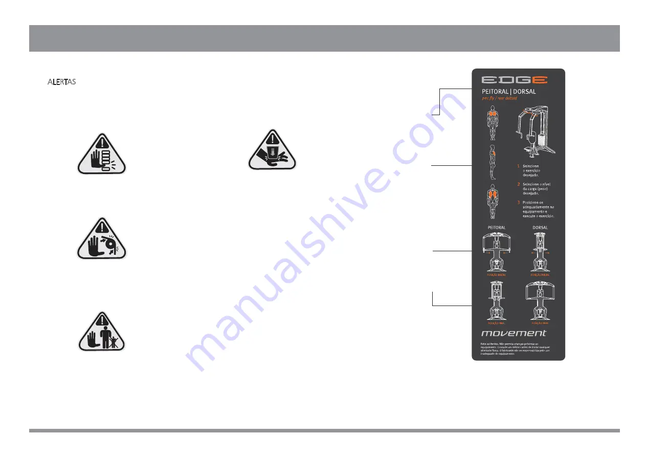 Movement EDGE PEC FLY Assembly Manual Download Page 86