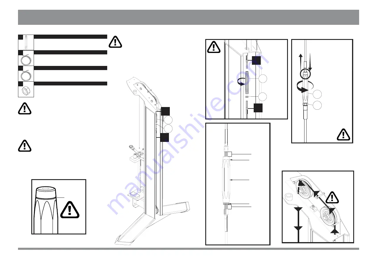 Movement EDGE SEATED LEG CURL Assembling Manual Download Page 24