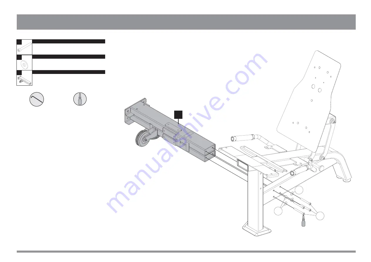 Movement EDGE SEATED LEG CURL Assembling Manual Download Page 55