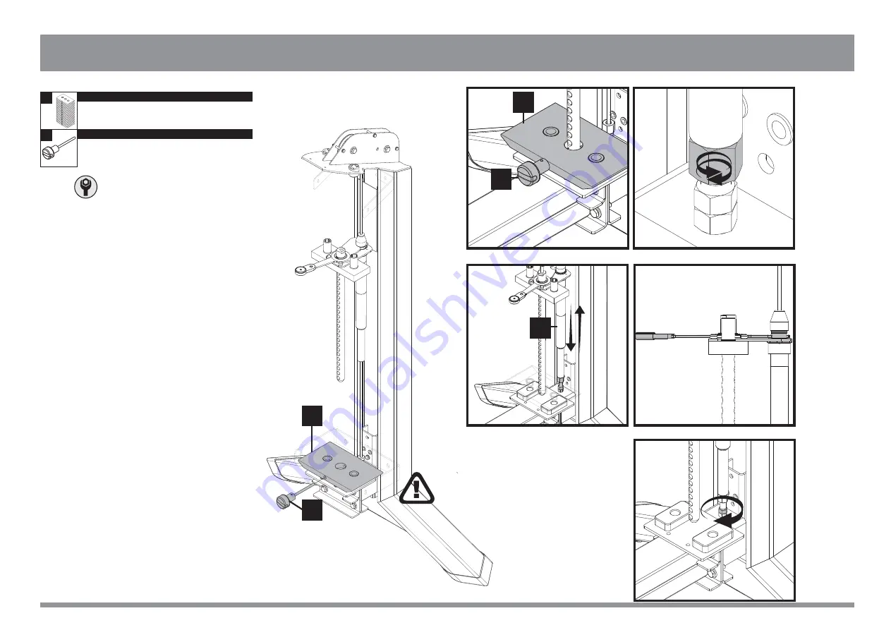 Movement EDGE SEATED LEG CURL Assembling Manual Download Page 61