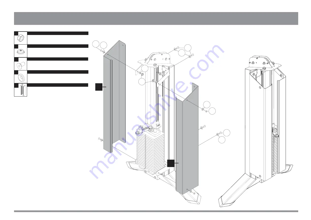 Movement EDGE SEATED LEG CURL Assembling Manual Download Page 71