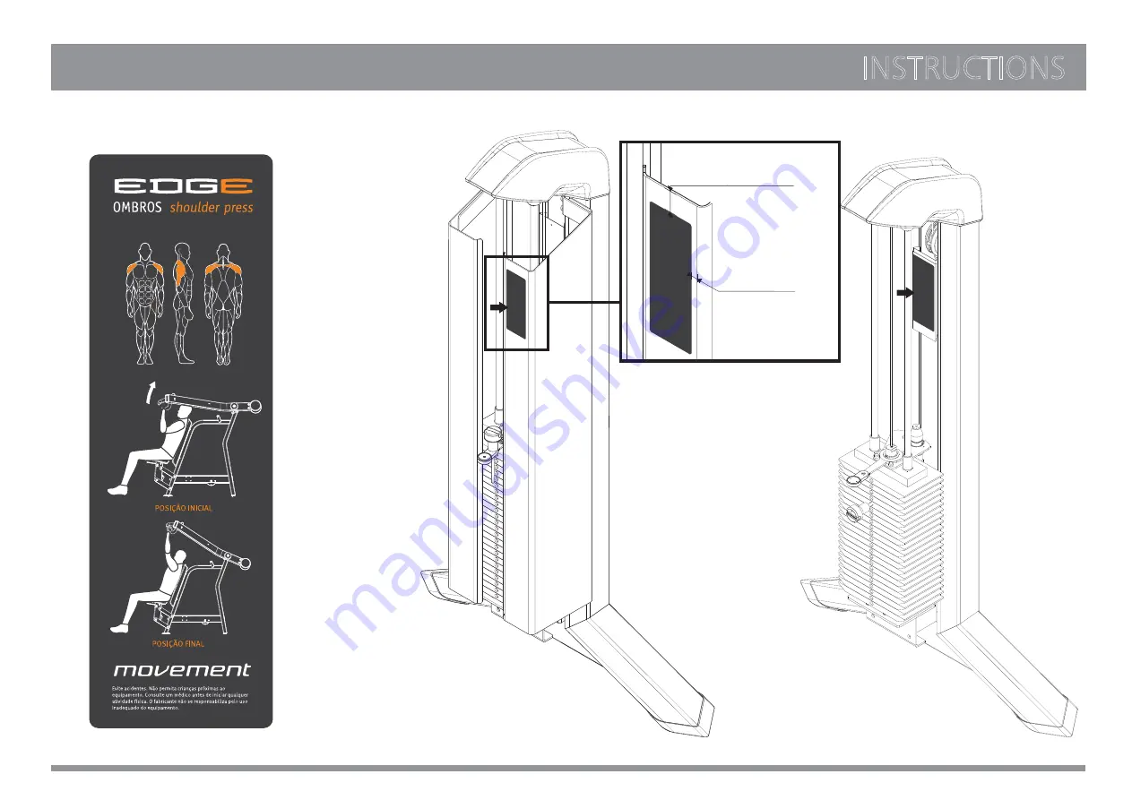 Movement EDGE SHOULDER Assembling Manual Download Page 43