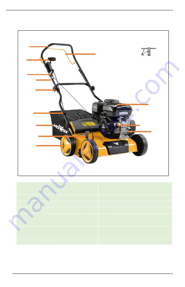 Mowox DYM451701 Original Operating Instructions Download Page 68