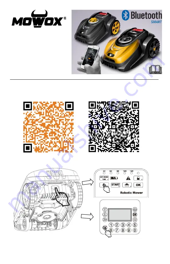 Mowox RM 1200 Li BT Скачать руководство пользователя страница 5