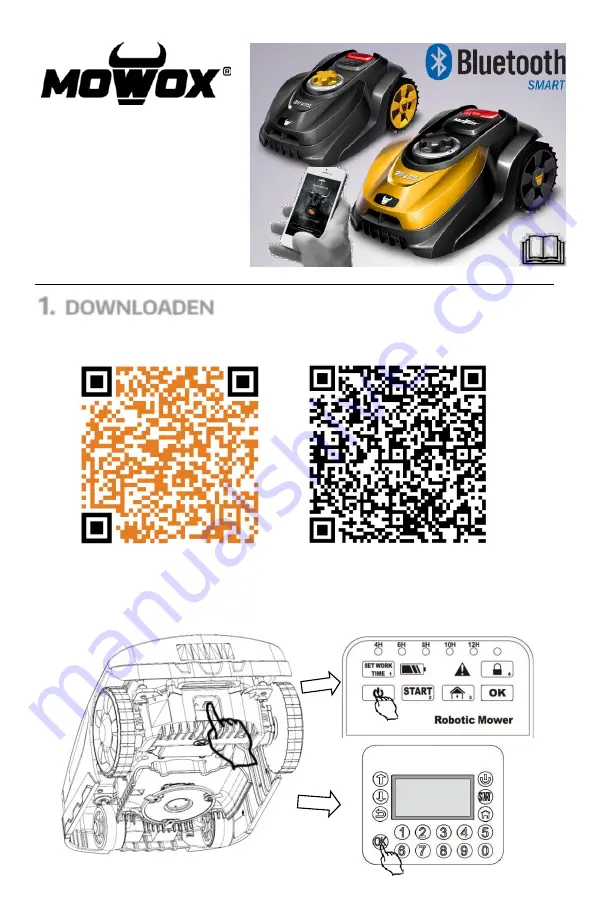 Mowox RM 1200 Li BT Скачать руководство пользователя страница 25