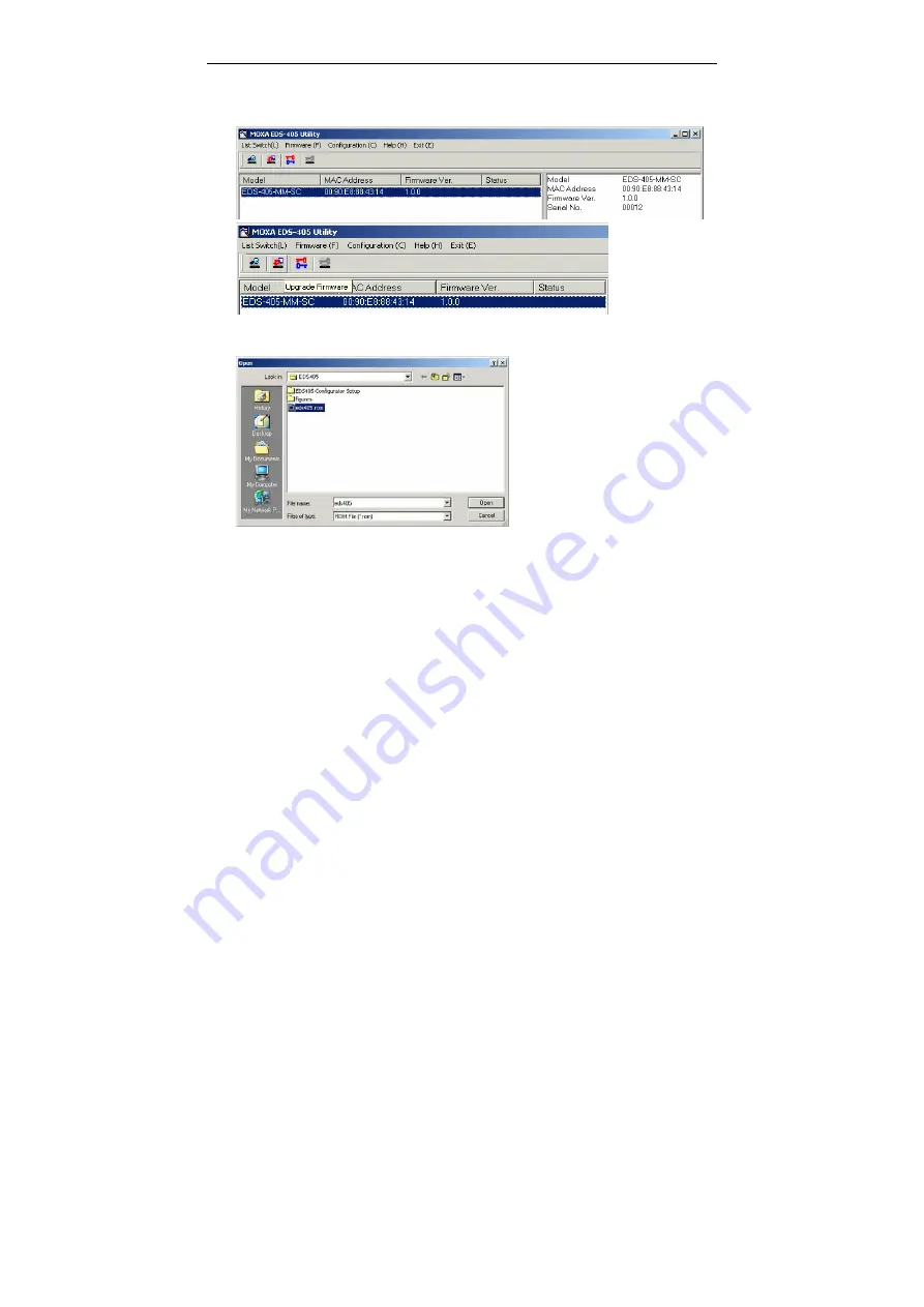 Moxa Technologies EDS-405 User Manual Download Page 35