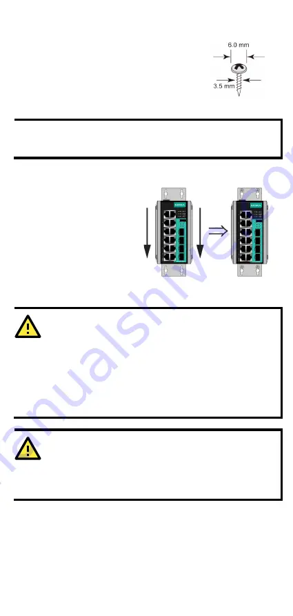 Moxa Technologies EDS-G512E-8PoE Hardware Installation Manual Download Page 6