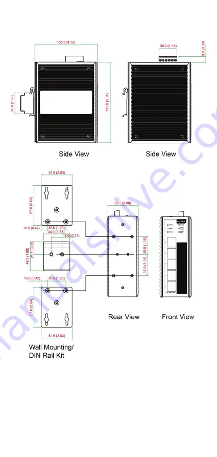 Moxa Technologies EtherDevice EDS-405A-PTP Series Скачать руководство пользователя страница 4