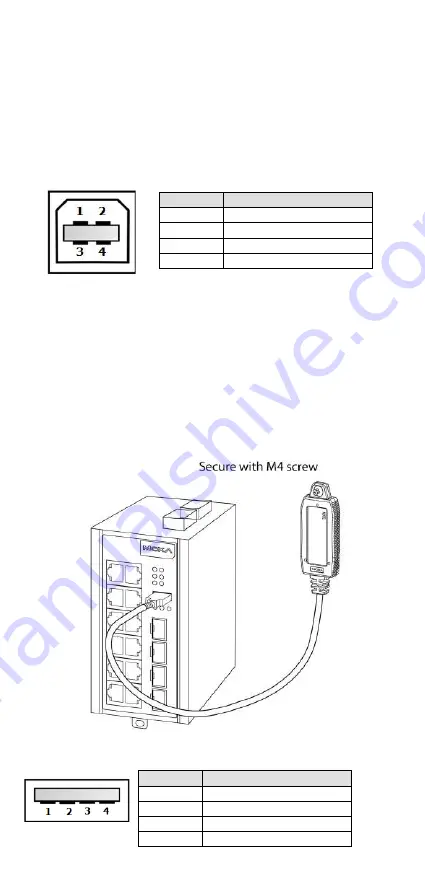 Moxa Technologies EtherDevice EDS-G508E Hardware Installation Manual Download Page 10