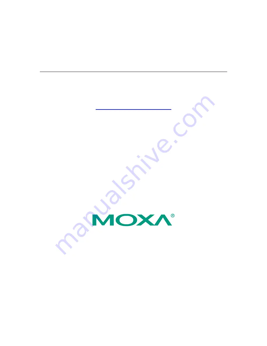 Moxa Technologies IA261 Hardware User Manual Download Page 1