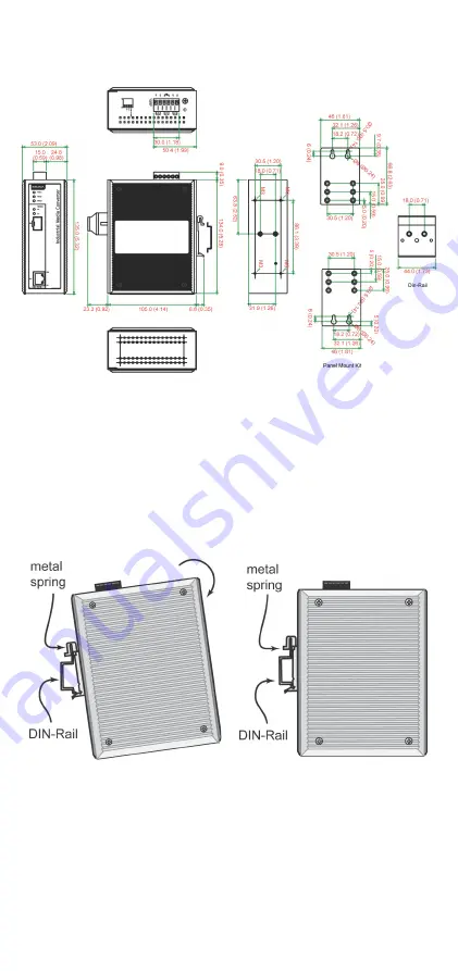 Moxa Technologies IMC-101G Series Скачать руководство пользователя страница 4