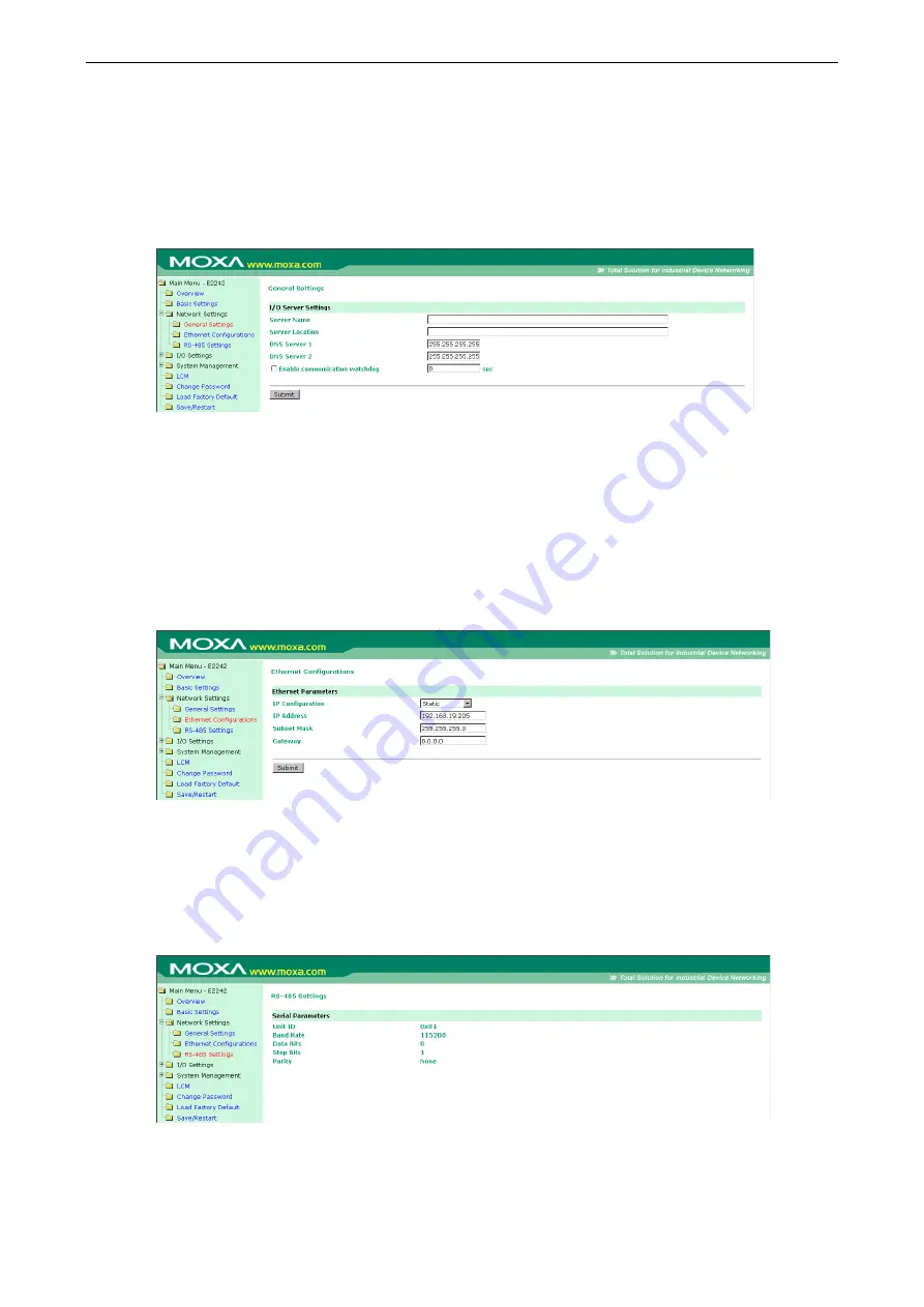 Moxa Technologies ioLogik E2210 User Manual Download Page 106