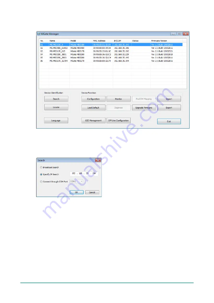 Moxa Technologies MGate MB3000 Modbus User Manual Download Page 45