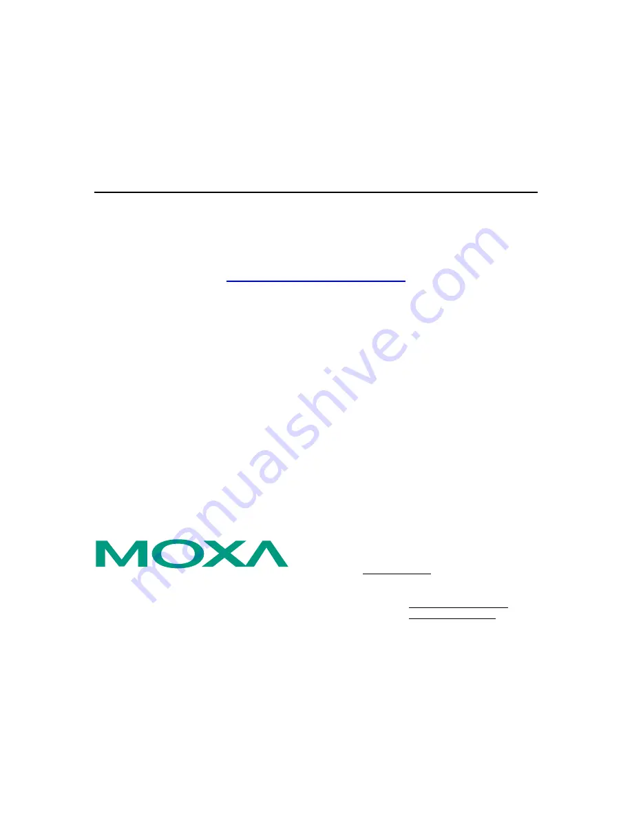 Moxa Technologies NPort 1220 User Manual Download Page 1