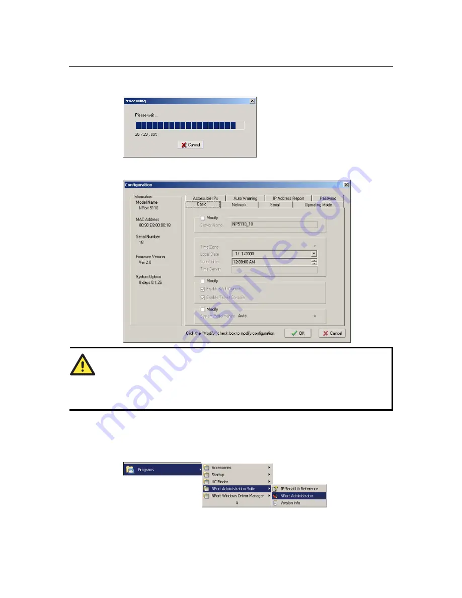 Moxa Technologies NPort 5100 Series Скачать руководство пользователя страница 67