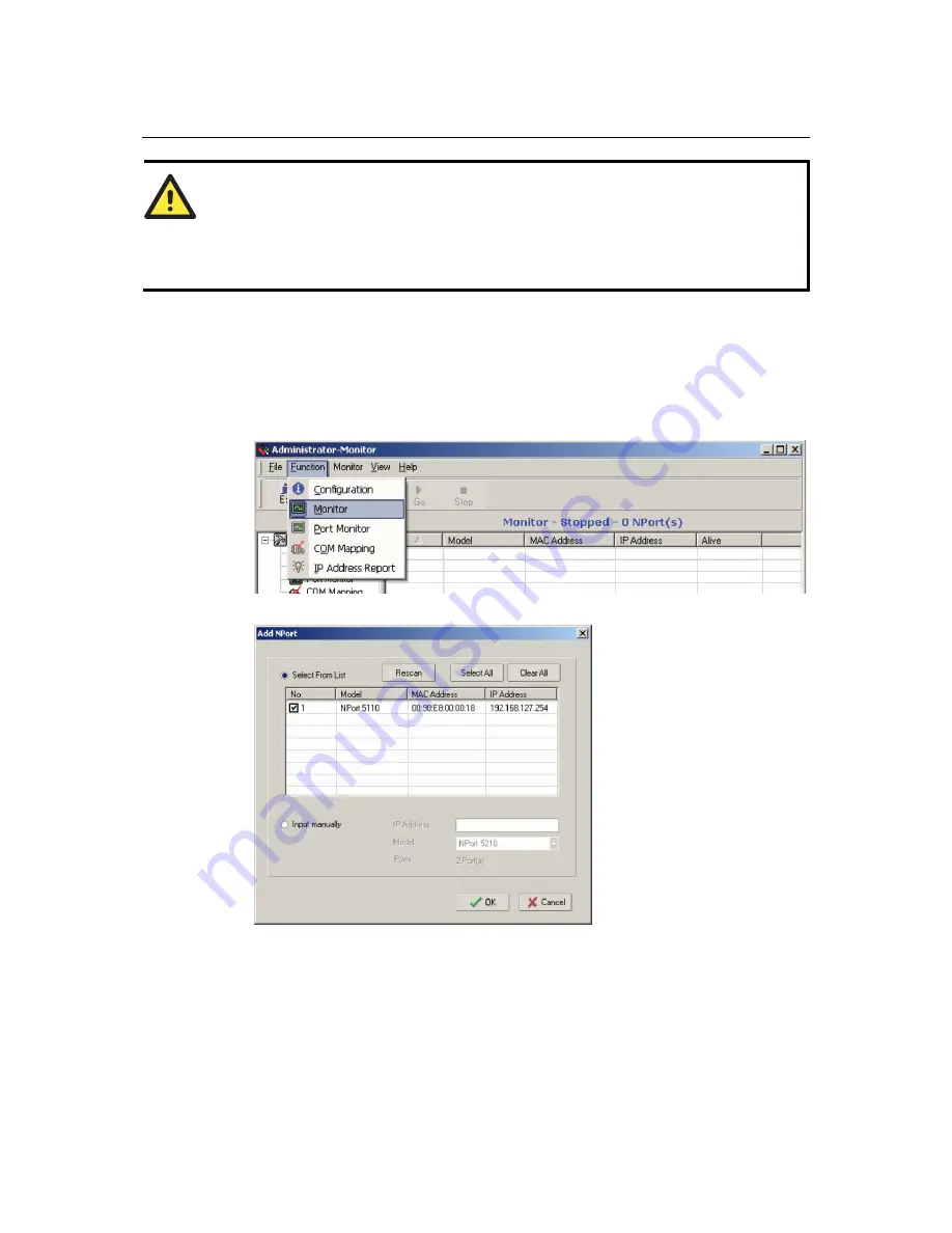 Moxa Technologies NPort 5100 Series User Manual Download Page 70