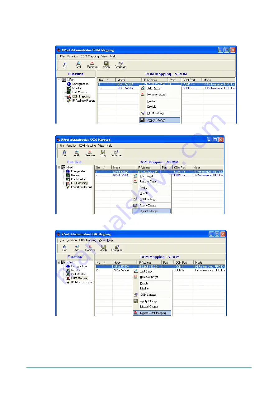 Moxa Technologies NPort 5110 Series User Manual Download Page 121