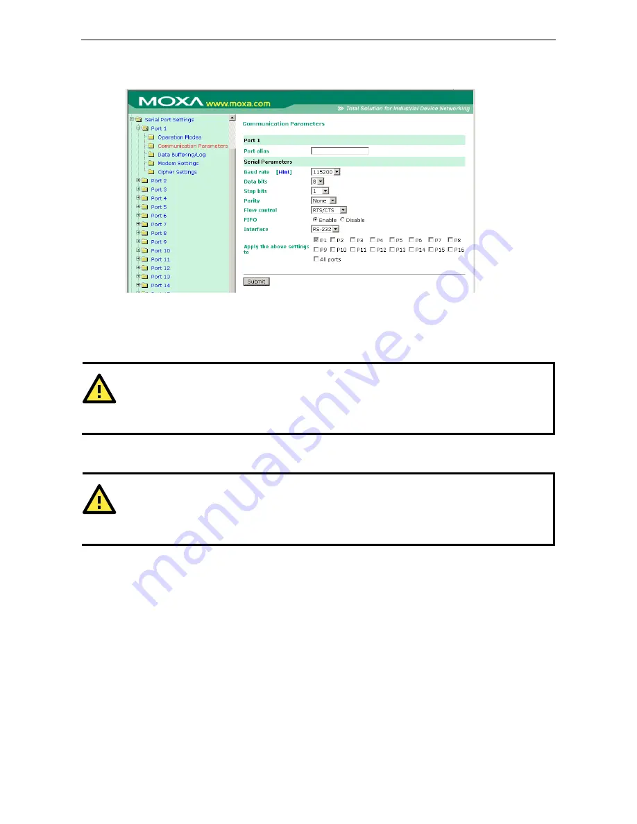 Moxa Technologies NPort 6000 Series User Manual Download Page 106