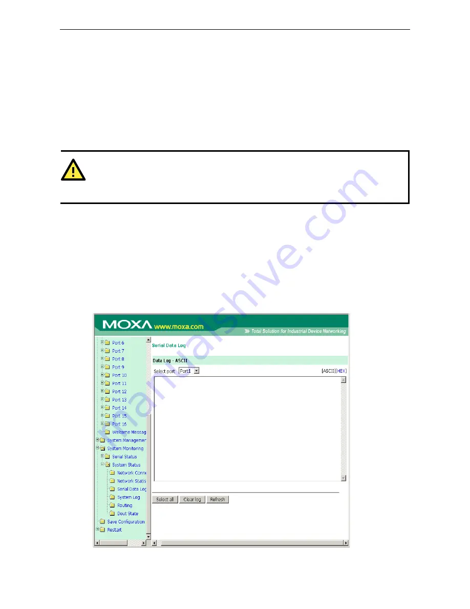 Moxa Technologies NPort 6000 Series User Manual Download Page 127