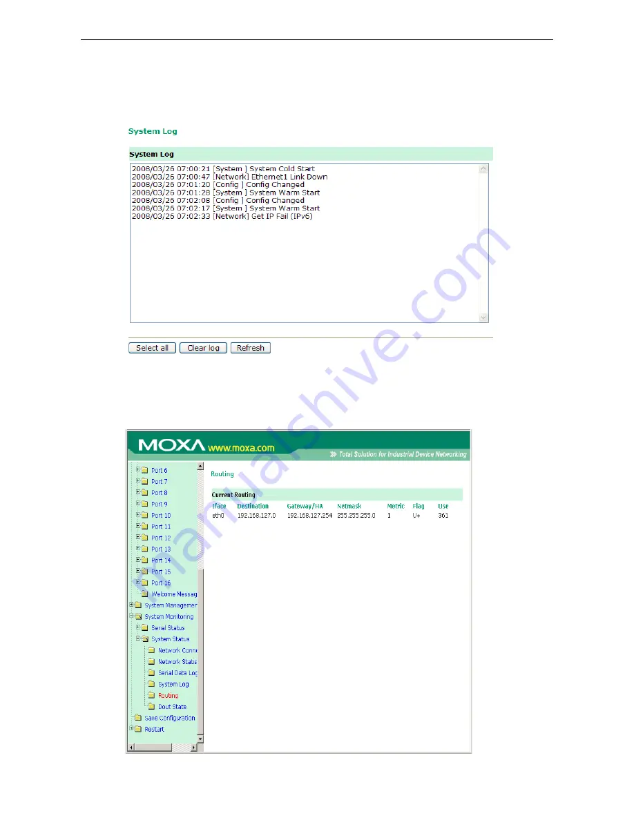 Moxa Technologies NPort 6000 Series User Manual Download Page 128