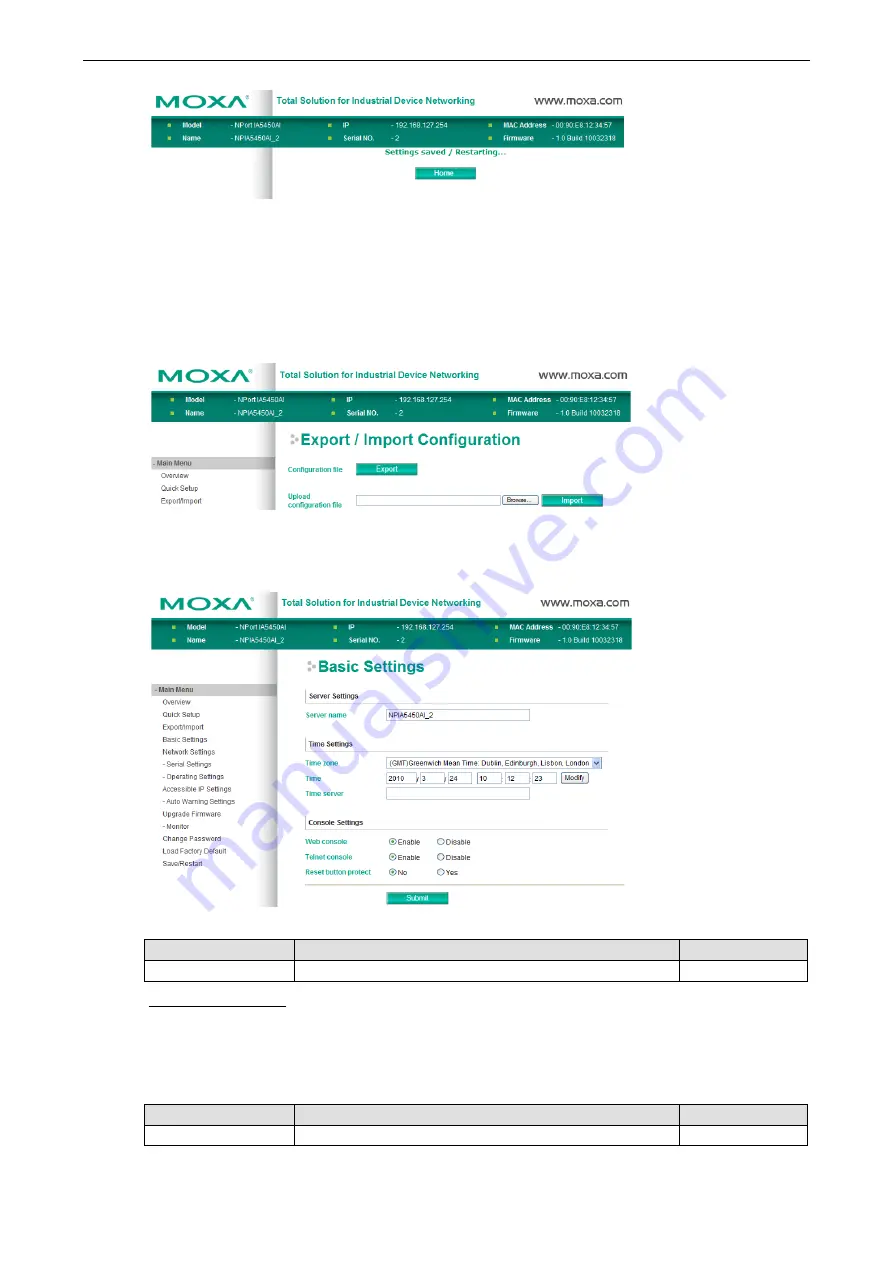 Moxa Technologies NPort IA5000A Series User Manual Download Page 31