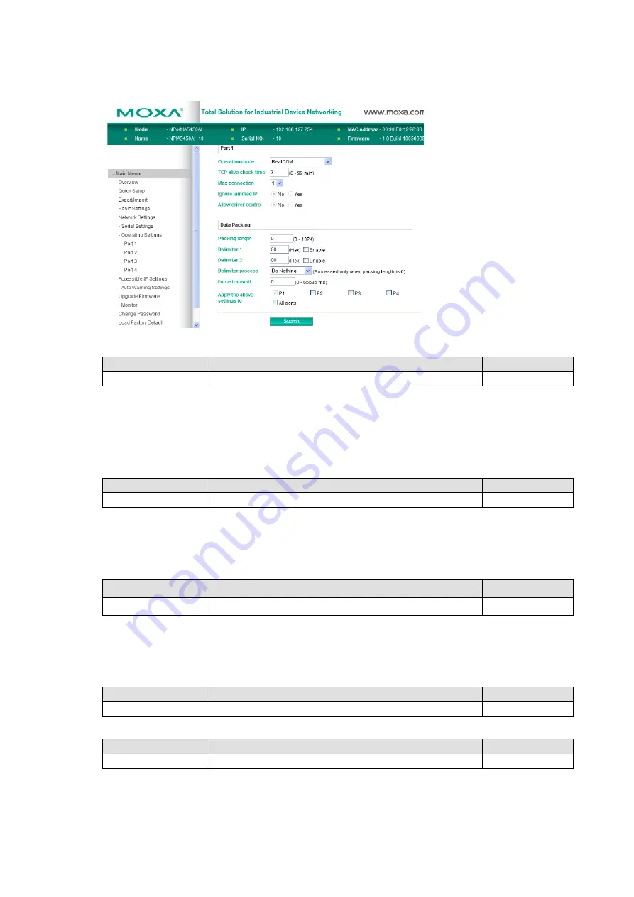 Moxa Technologies NPort IA5000A Series User Manual Download Page 40