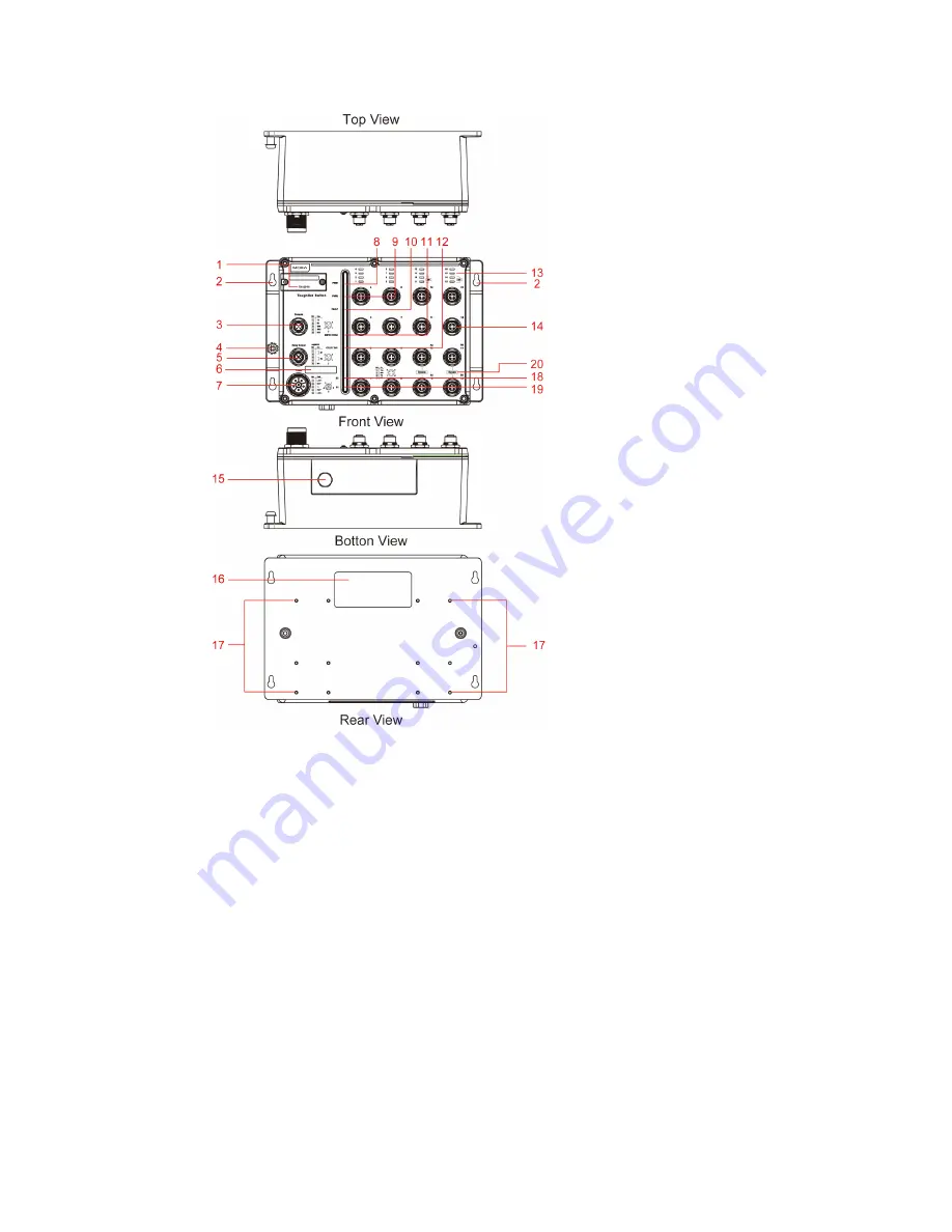 Moxa Technologies TN-5916 Series Скачать руководство пользователя страница 4