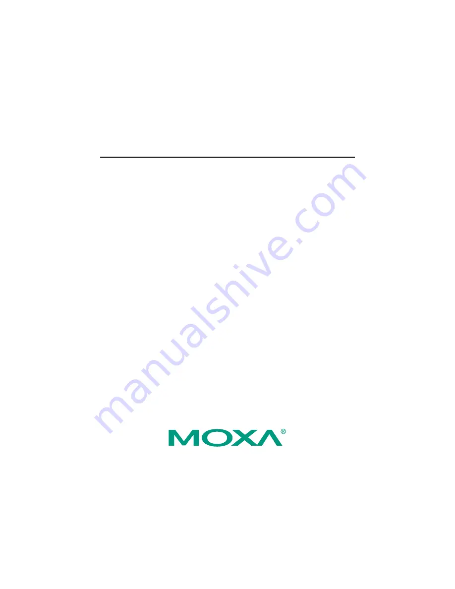 Moxa Technologies ToughNet TN-5508 Series Hardware Installation Manual Download Page 1