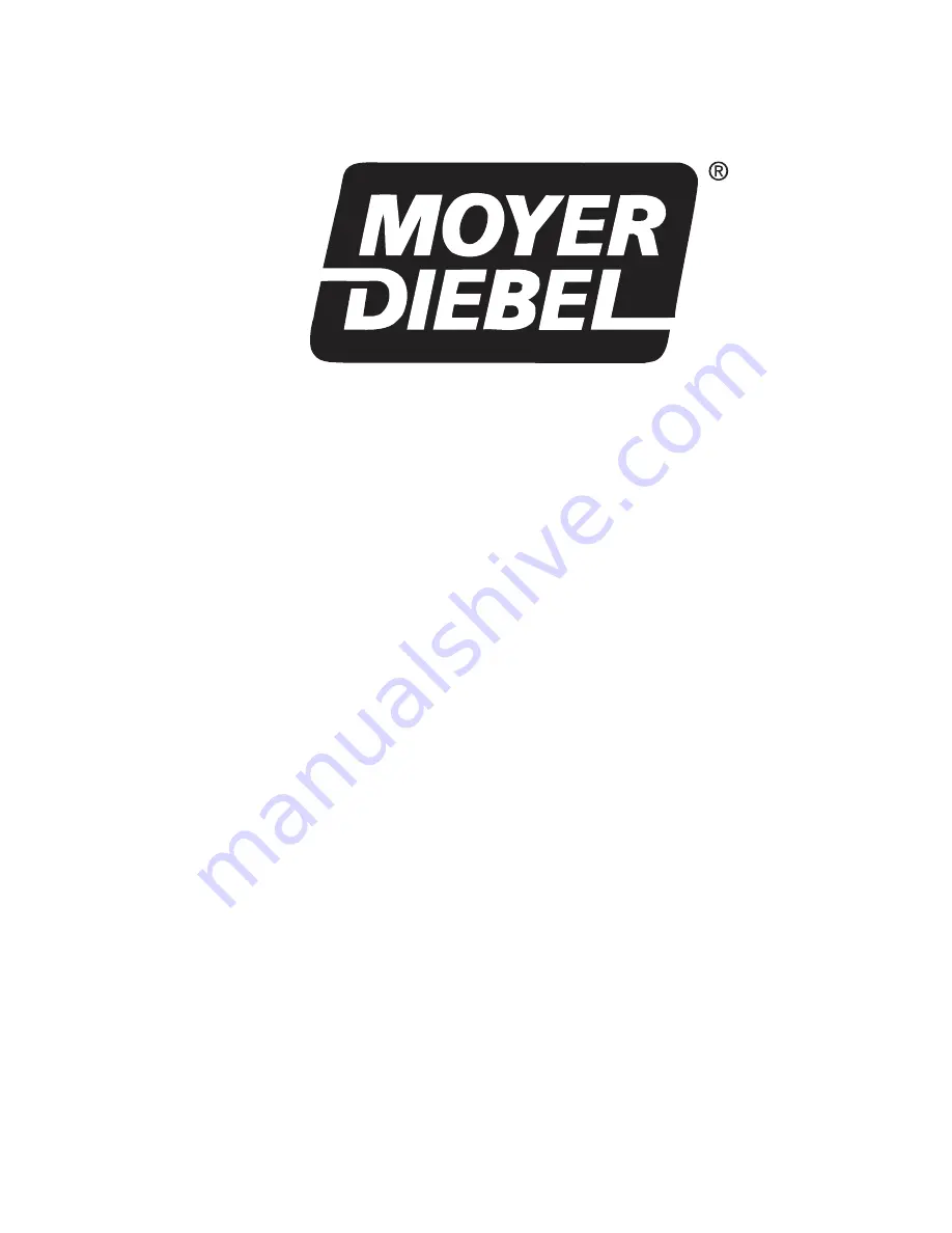 Moyer Diebel 201HT M4 Series Скачать руководство пользователя страница 3