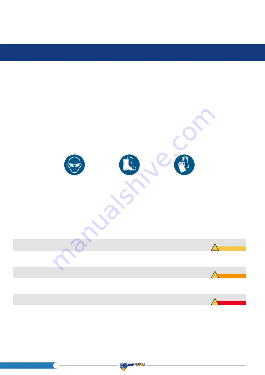 MP Filtri UFM Series Use & Maintenance Manual Download Page 8