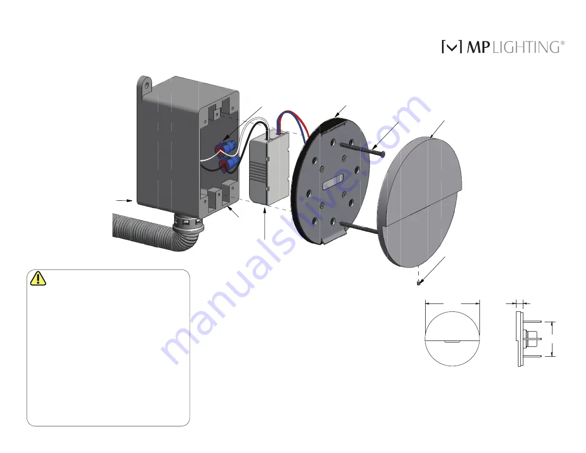 MP Lighting L740-L48 Installation Instructions Download Page 2