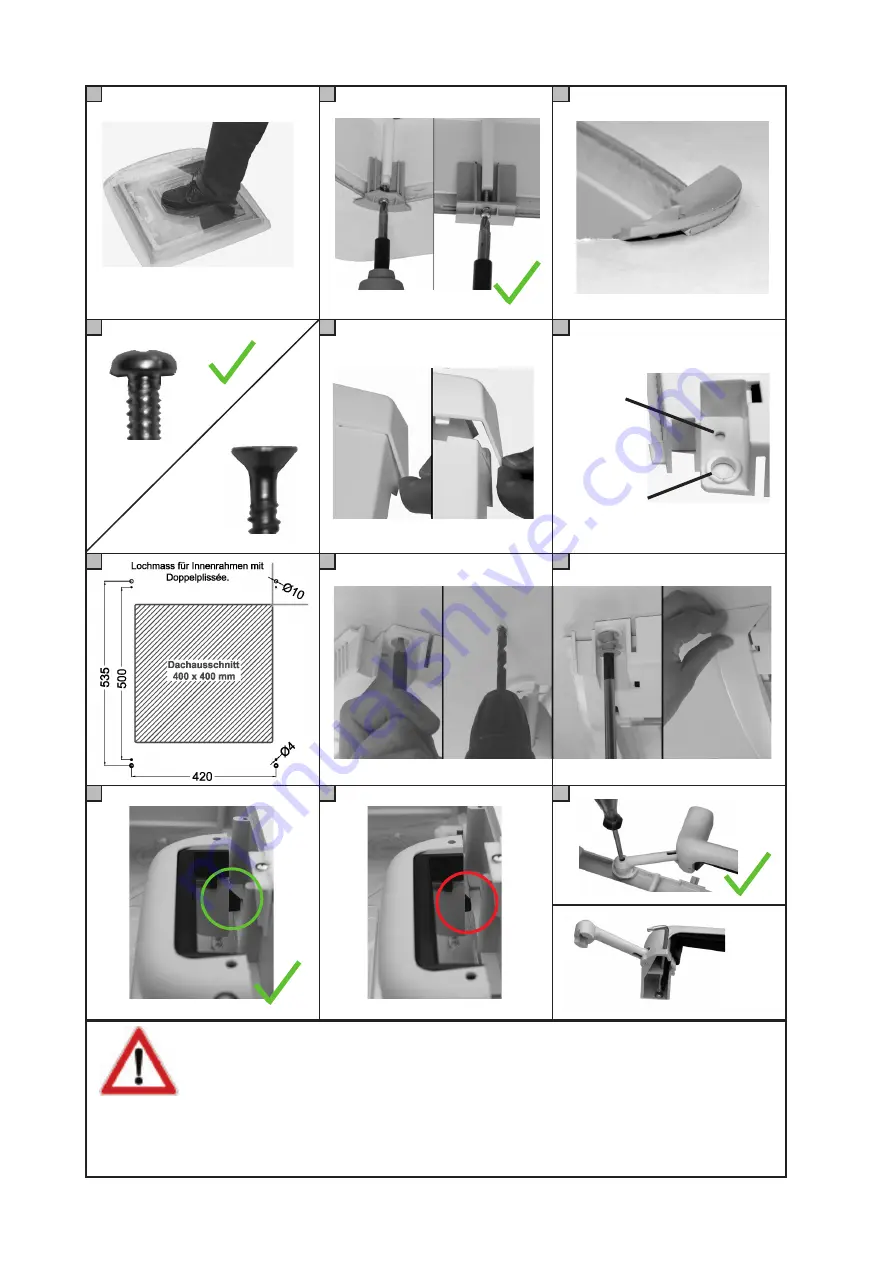 MPK VisionVent M pro 4400P Fitting And Operating Instructions Download Page 2