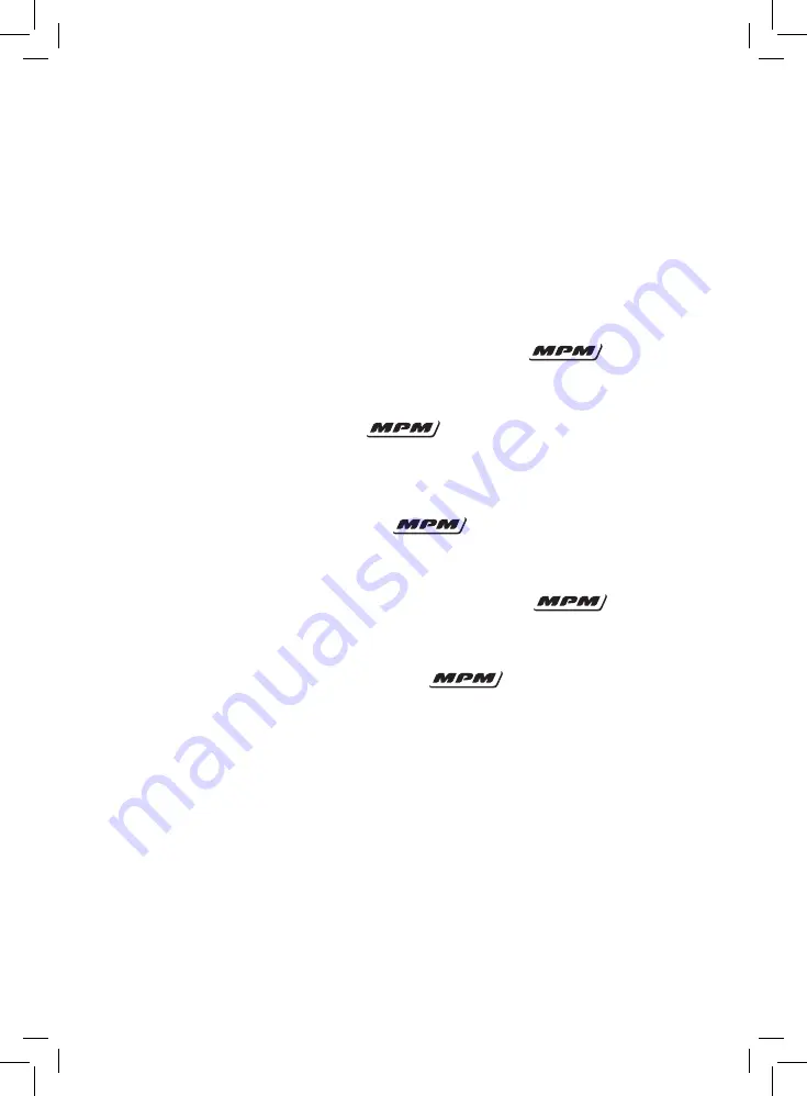 MPM MKE-10M User Manual Download Page 28